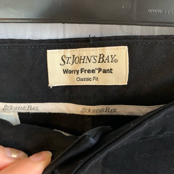 90s St.John’s Bay Worry Free Pant Classic Fit Womens Size 8 - Picture 3 of 5